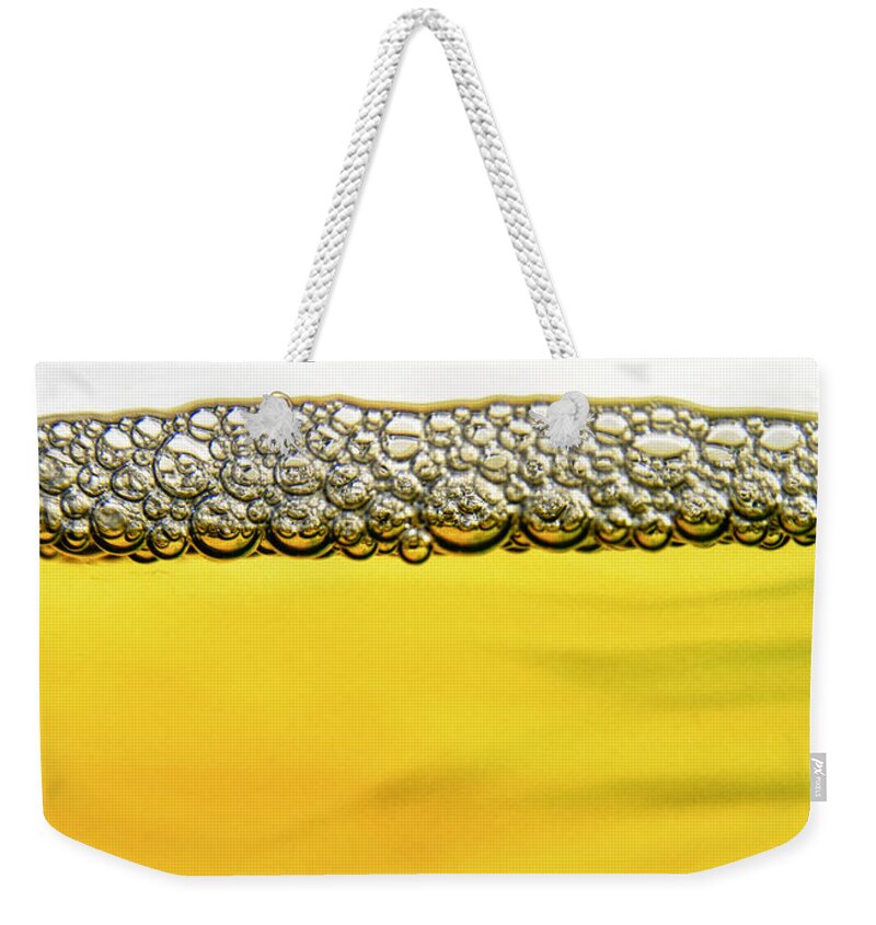Abstract Weekender Tote Bag featuring the photograph Brewed by Stelios Kleanthous