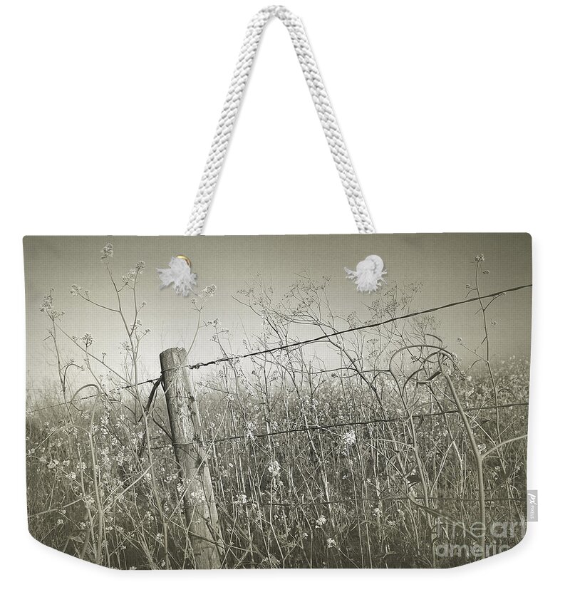 Wildflowers Weekender Tote Bag featuring the photograph Brimming by Parrish Todd
