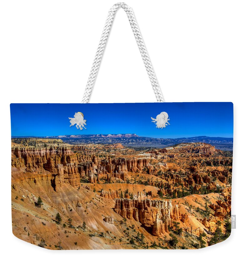 Bryce Canyon Weekender Tote Bag featuring the photograph Bryce's Glory by Chad Dutson