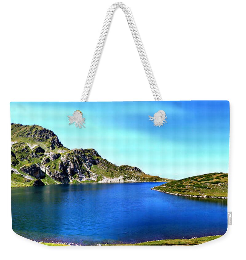 Scenics Weekender Tote Bag featuring the photograph Bulgaria ,rila Mountains by Albena Weibel, Switzerland