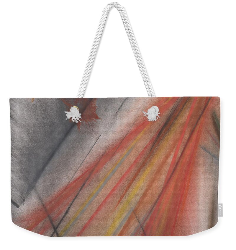  Weekender Tote Bag featuring the painting Busy Broom by jrr by First Star Art