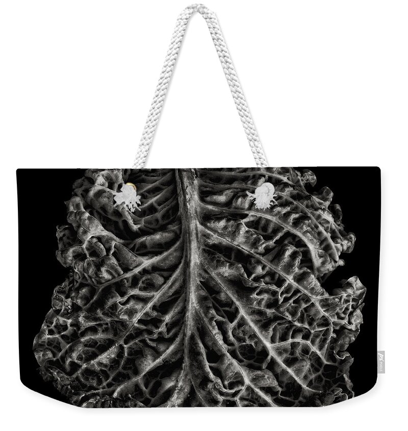 Cabbage Weekender Tote Bag featuring the photograph Cabbage Brain by Robert Woodward