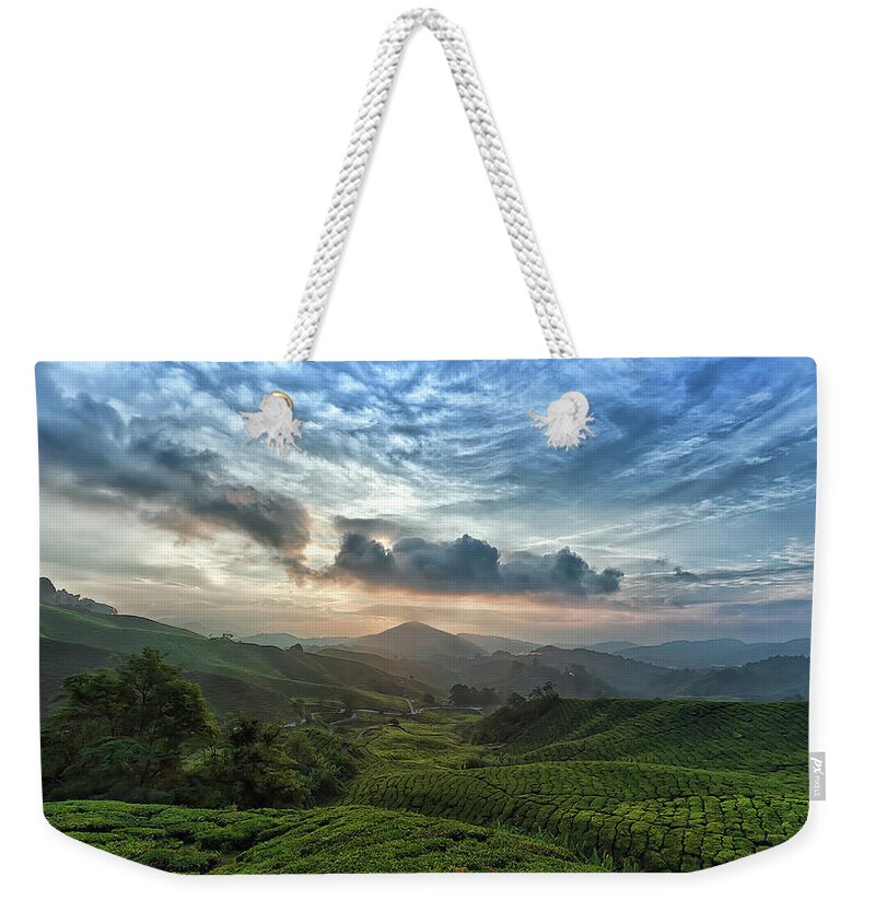 Tranquility Weekender Tote Bag featuring the photograph Cameron Highlands by Sinography