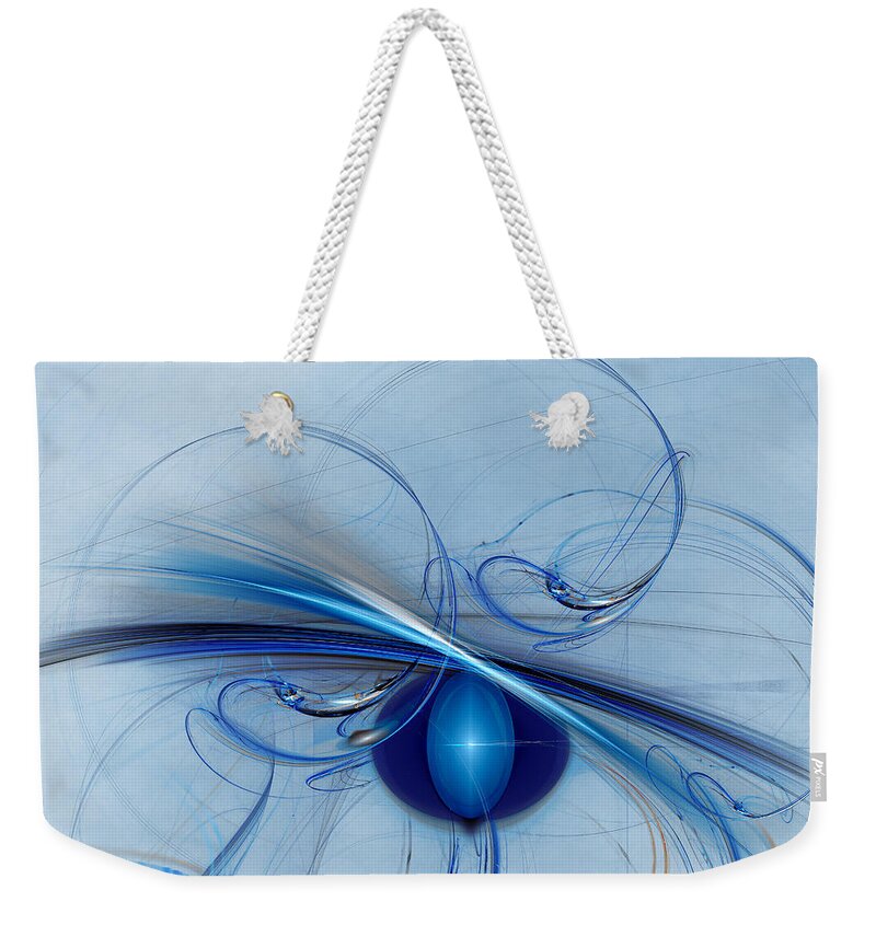 Chaos Weekender Tote Bag featuring the digital art Can't Get Enough by Jeff Iverson