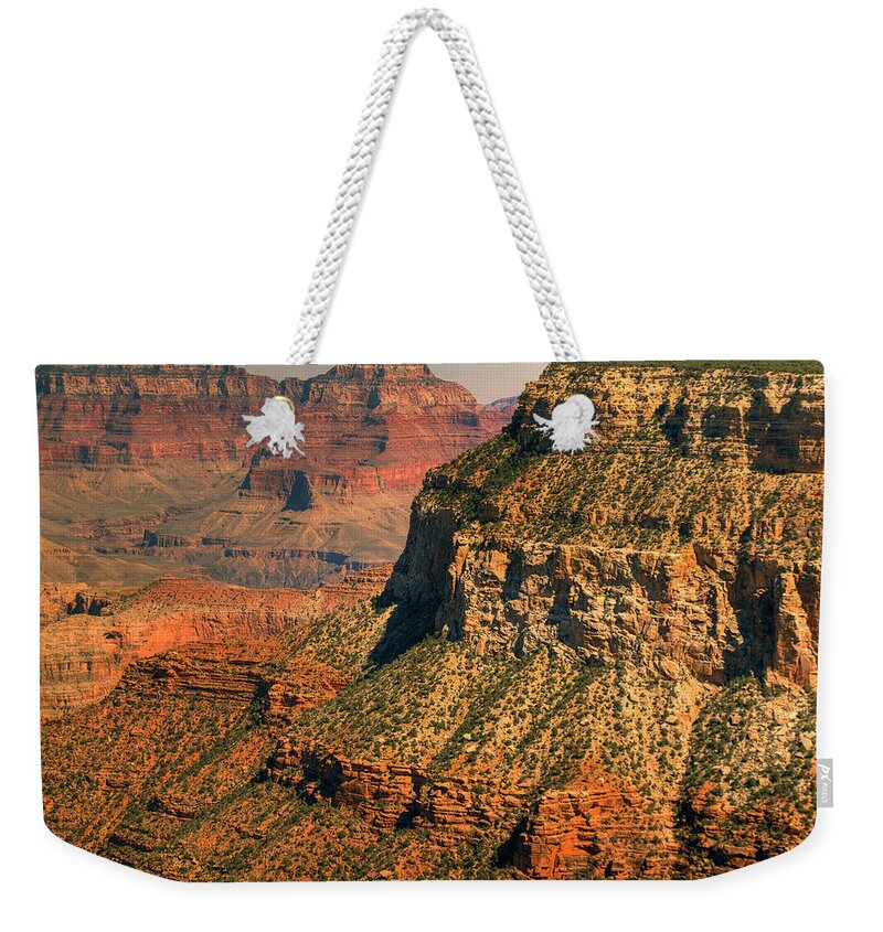 Grand Canyon Weekender Tote Bag featuring the photograph Canyon Grandeur 1 by Hany J