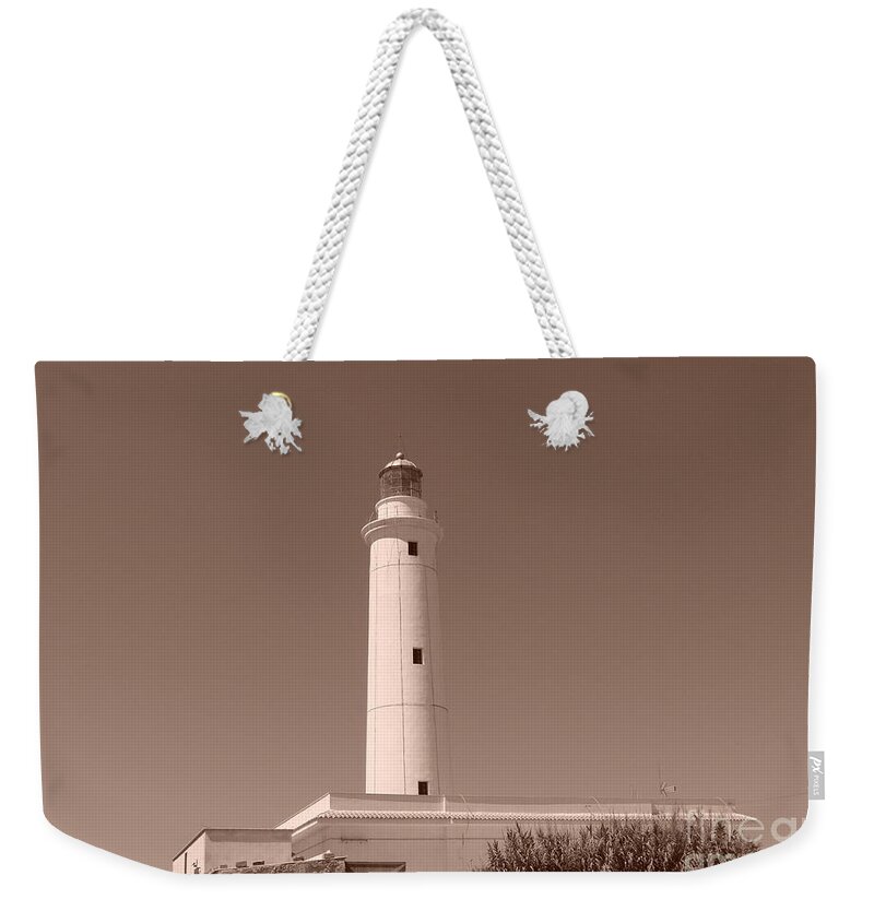 Sea Weekender Tote Bag featuring the photograph Capo Granitola by Tiziana Maniezzo
