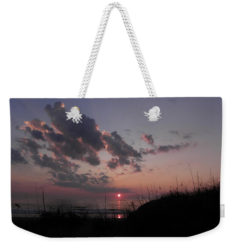 Sunrise Weekender Tote Bag featuring the photograph Captured Forever by Kim Galluzzo