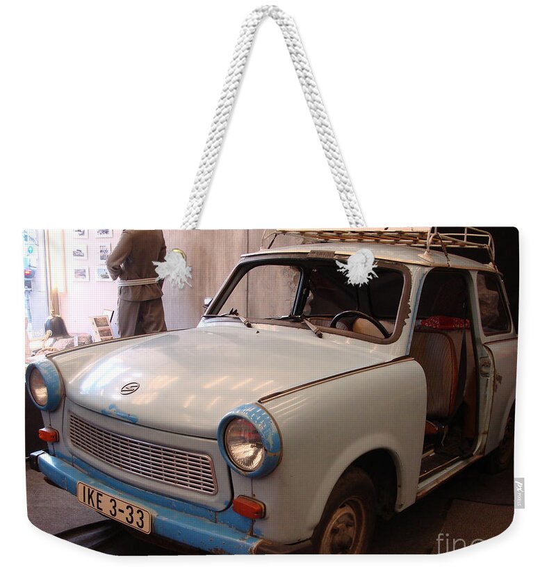 Car Weekender Tote Bag featuring the photograph Car in Berlin by Tiziana Maniezzo