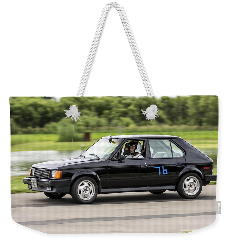 Omni Weekender Tote Bag featuring the photograph Car No. 76 - 01 by Josh Bryant