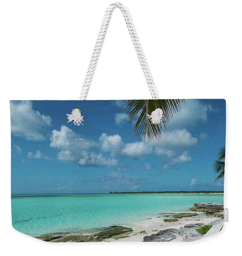 Tranquility Weekender Tote Bag featuring the photograph Caribbean Colors by Alfonse Pagano
