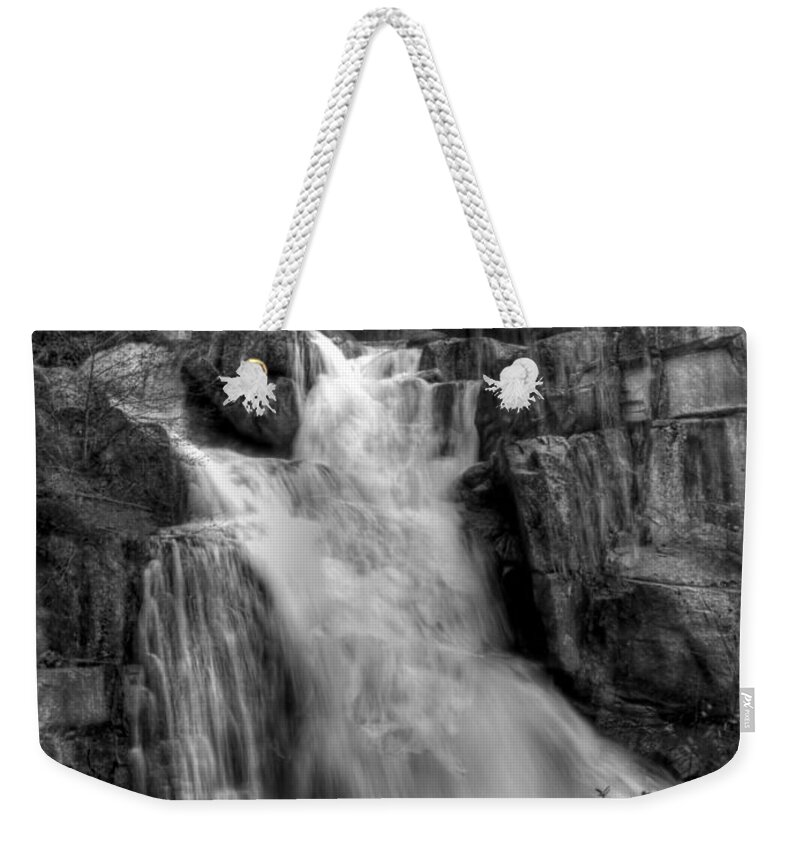Cacade Creek Weekender Tote Bag featuring the photograph Cascade Creek by Bill Gallagher