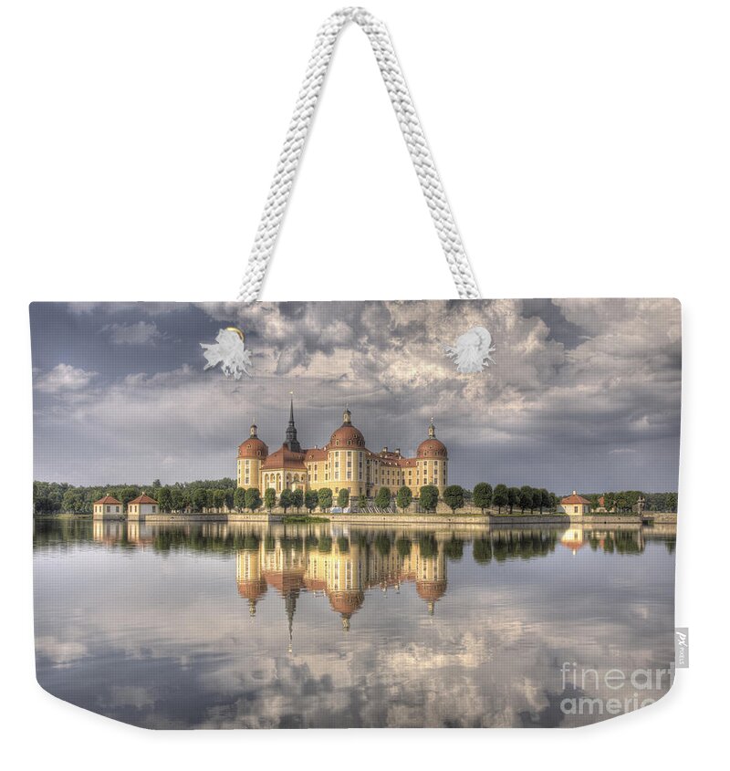 Castle Weekender Tote Bag featuring the photograph Castle in the Air by Heiko Koehrer-Wagner