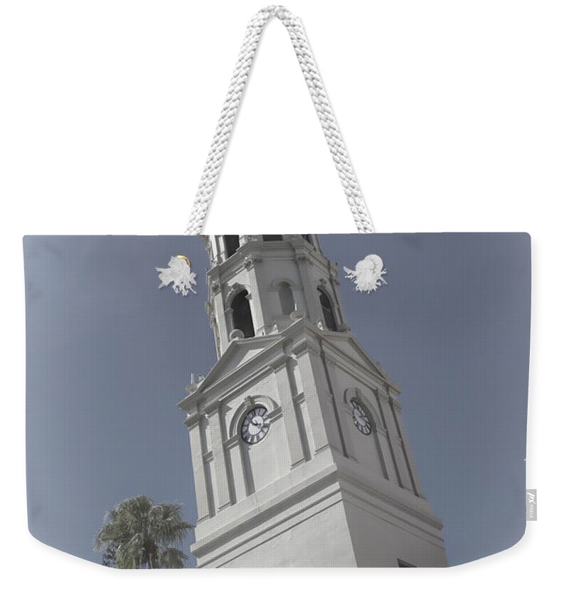 Joan Carroll Weekender Tote Bag featuring the photograph Cathedral Basilica of St Augustine II by Joan Carroll