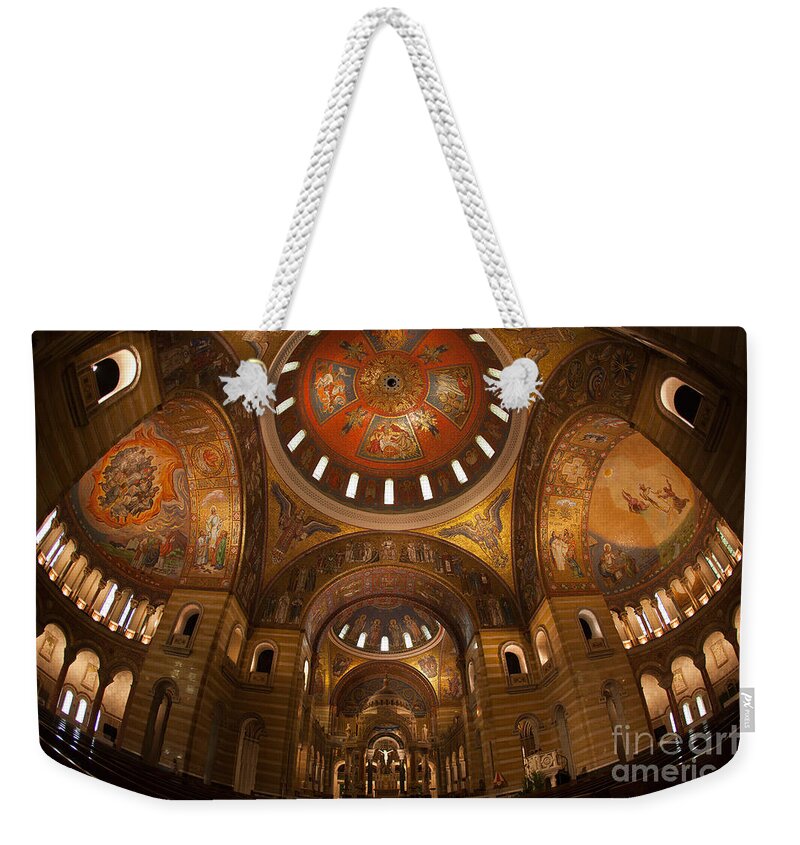 Basilica Weekender Tote Bag featuring the photograph Cathedral Basilica Of St. Louis by Greg Dimijian