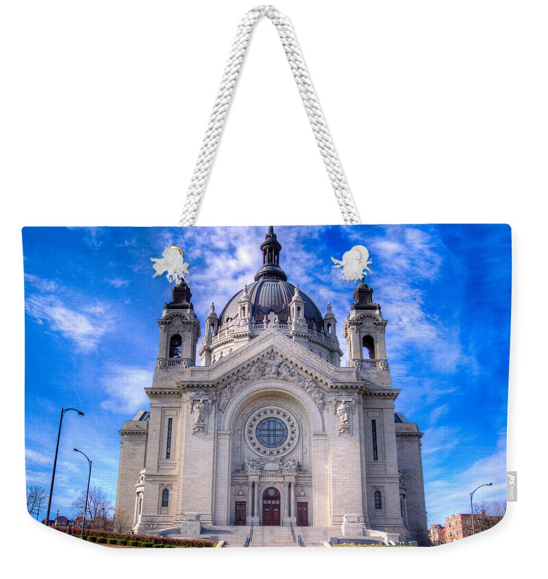 Beaux Arts Weekender Tote Bag featuring the photograph Cathedral of Saint Paul by Adam Mateo Fierro