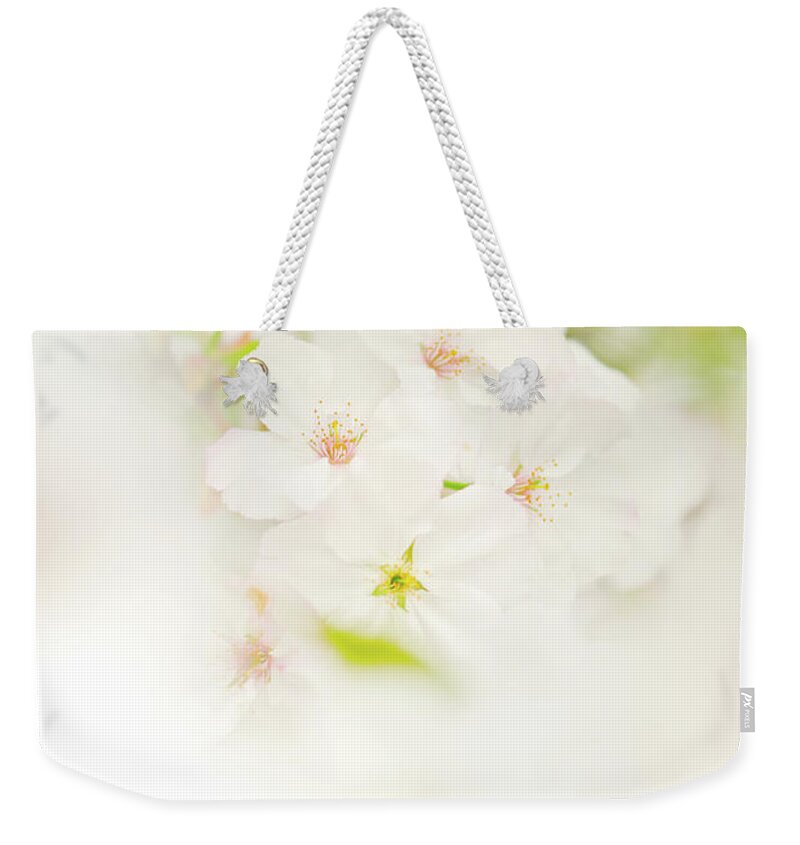 Season Weekender Tote Bag featuring the photograph Cerry Blossom by Mmac72