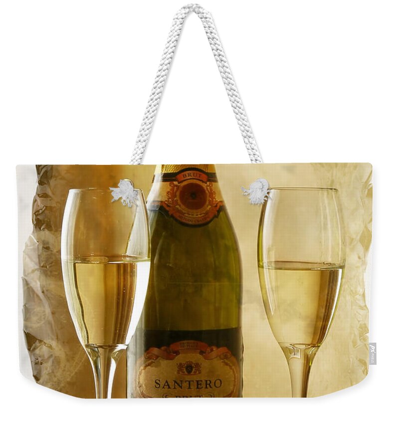 Holiday Weekender Tote Bag featuring the photograph Cheers by Lucinda Walter