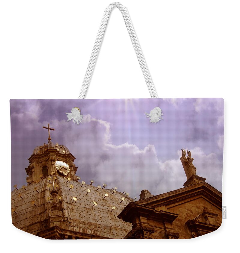 Ancient Weekender Tote Bag featuring the photograph Church by TouTouke A Y