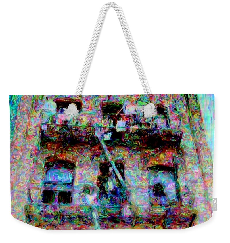 Expressionism Weekender Tote Bag featuring the photograph Circumstances by Nick David