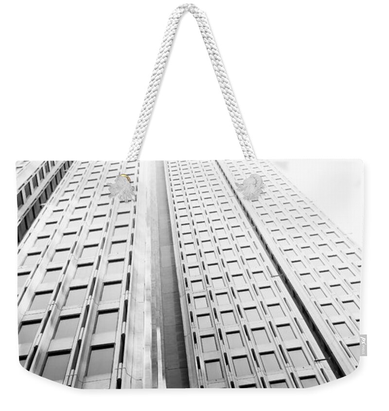City Weekender Tote Bag featuring the photograph City Up by Alexander Fedin