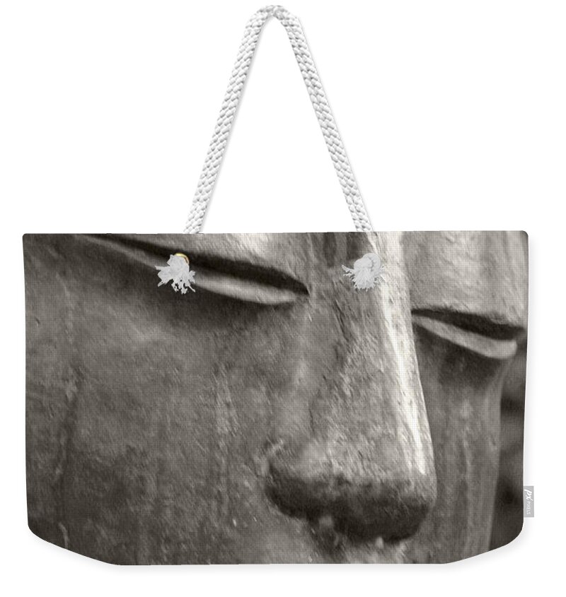 Buddha Weekender Tote Bag featuring the photograph Clarity by Eileen Gayle