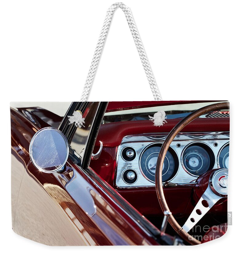 Classic Weekender Tote Bag featuring the photograph Classic Chevrolet by Jarrod Erbe