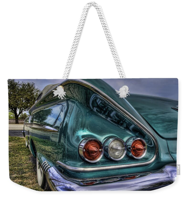 Auto Weekender Tote Bag featuring the photograph Classic Impressions by Tim Stanley