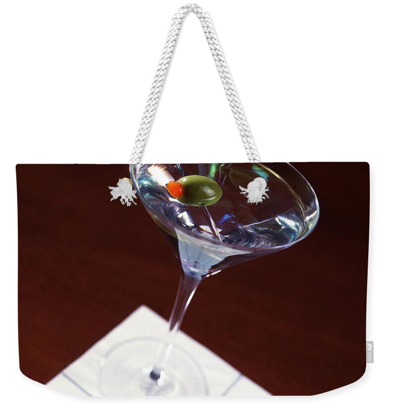 Classic Martini Weekender Tote Bag featuring the photograph Classic Martini by Jon Neidert