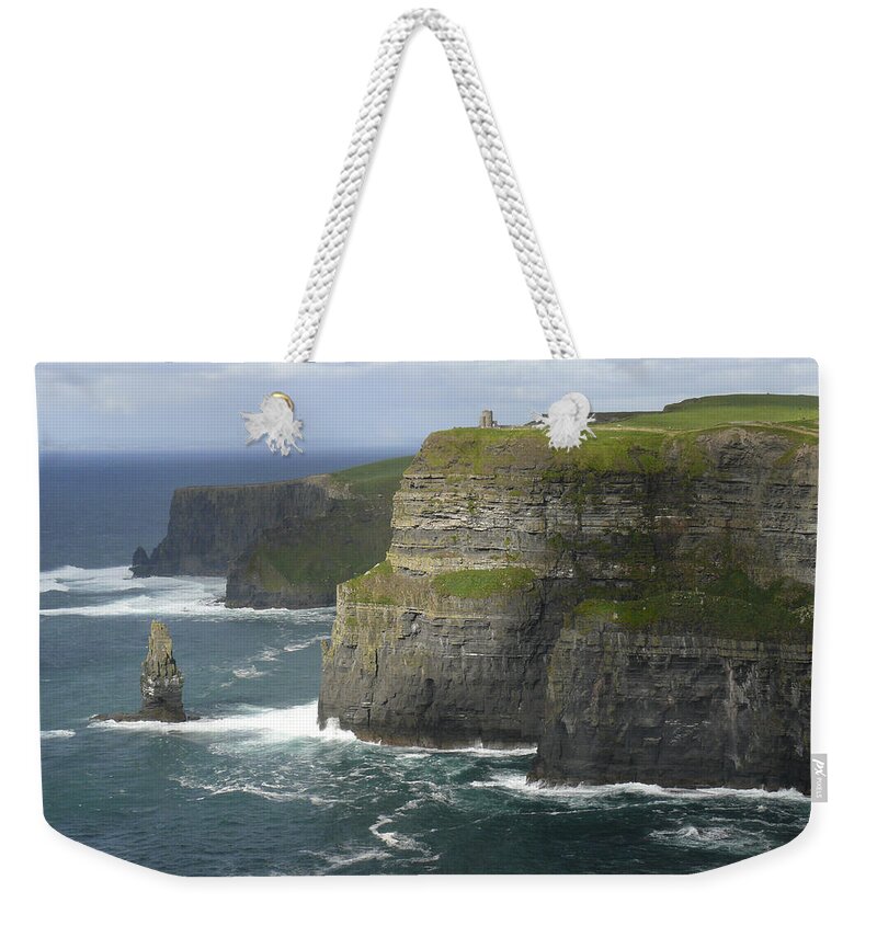 Ireland Weekender Tote Bag featuring the photograph Cliffs of Moher 2 by Mike McGlothlen