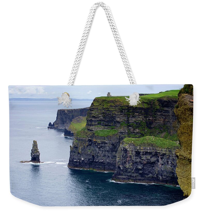 Tranquility Weekender Tote Bag featuring the photograph Cliffs Of Moher by Sebastian Condrea