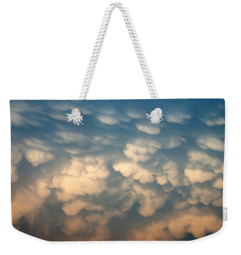 Cloud Weekender Tote Bag featuring the photograph Cloud Texture by Shane Bechler