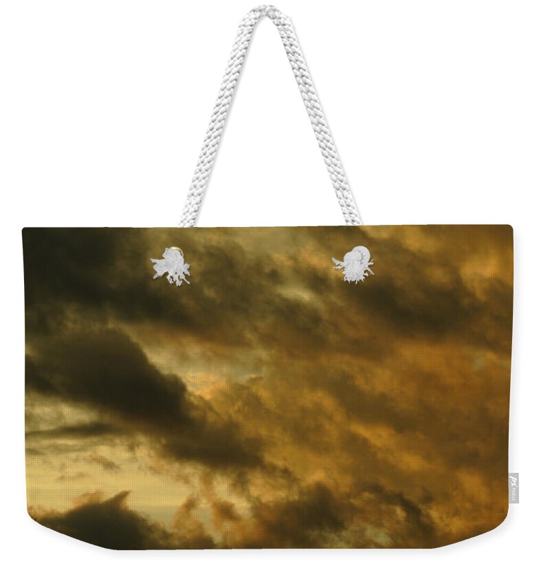 Clouds After Sunset Weekender Tote Bag featuring the photograph Clouds After Sunset by Daniel Reed
