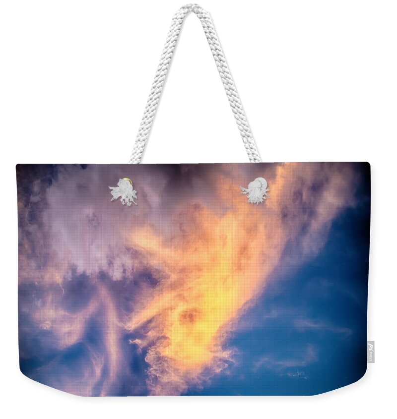 Sky Weekender Tote Bag featuring the photograph Cloudscape Number 8055 by James BO Insogna