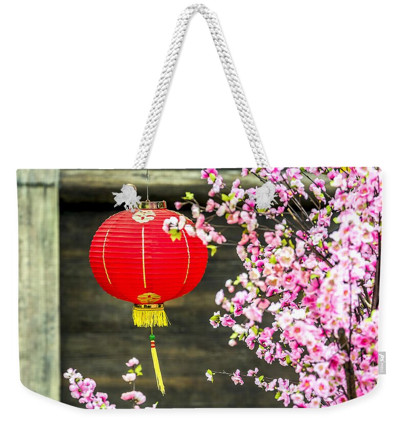 2010 Weekender Tote Bag featuring the photograph Cny 2015 by Jijo George