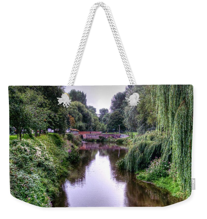 Cobra Weekender Tote Bag featuring the photograph Swamp City by Doc Braham