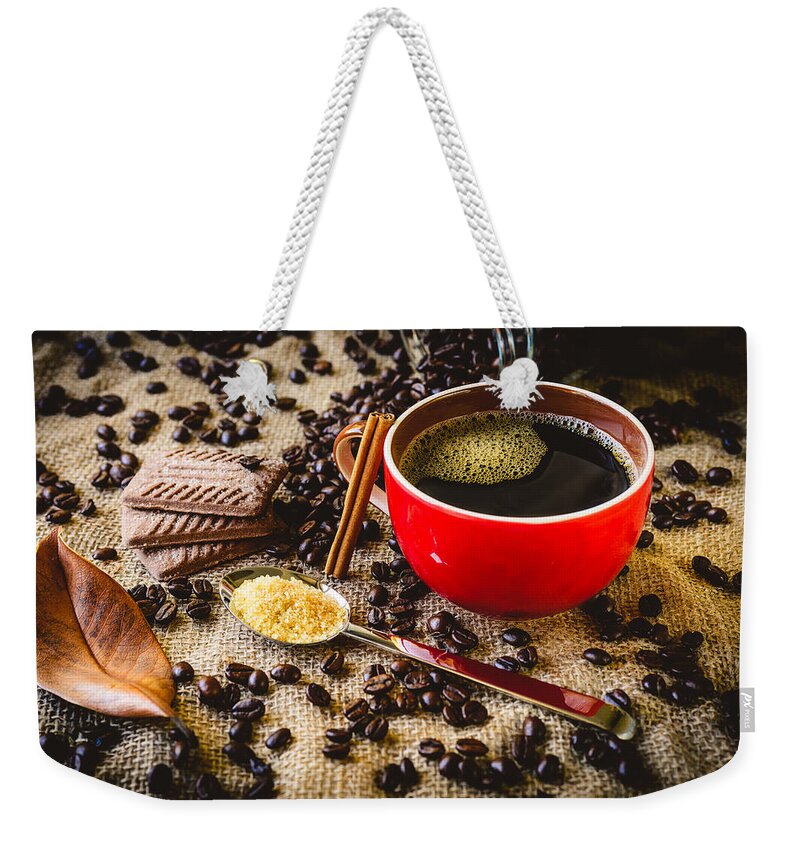 Coffee Weekender Tote Bag featuring the photograph Coffee I by Marco Oliveira