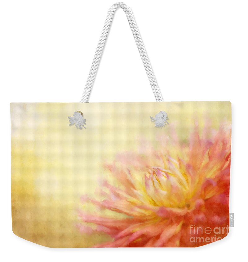 Yellow Weekender Tote Bag featuring the photograph Color Me Happy v2 by Beve Brown-Clark Photography