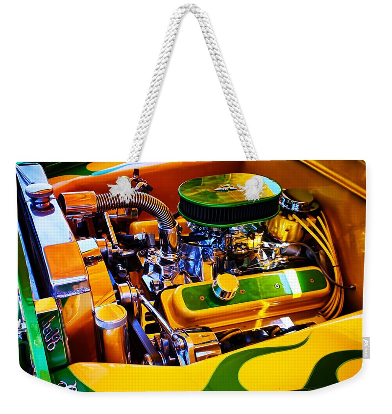 Fred Larson Weekender Tote Bag featuring the photograph Color Power by Fred Larson