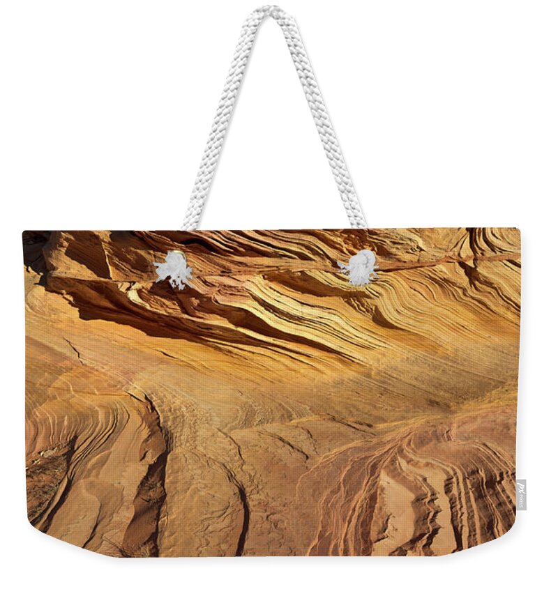 00559239 Weekender Tote Bag featuring the photograph Colorado Plateau Sandstone Utah by Yva Momatiuk John Eastcott