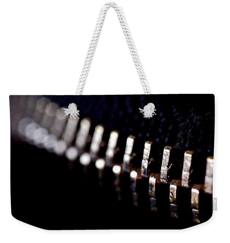Zipper Weekender Tote Bag featuring the photograph Coming Together by Rona Black