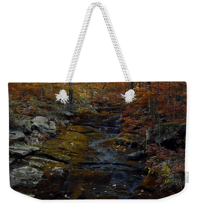 Connecticut Autumn Weekender Tote Bag featuring the photograph Connecticut Autumn by Raymond Salani III