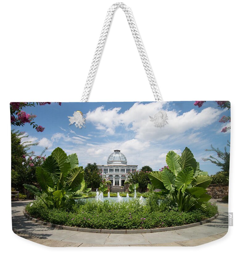 Conservatory Weekender Tote Bag featuring the photograph Conservatory by Stacy Abbott