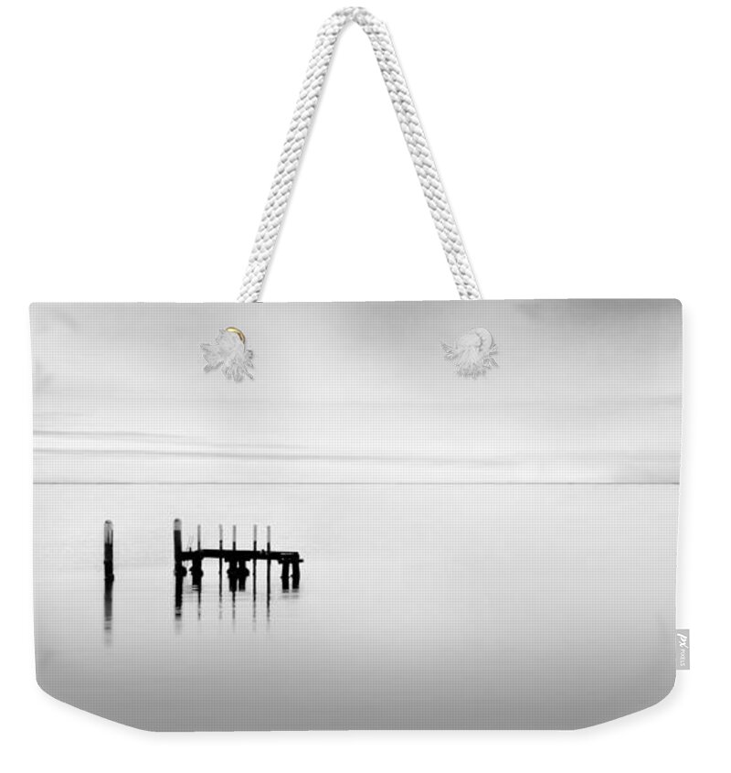 Minimalist Photo Weekender Tote Bag featuring the photograph Contemplation by Az Jackson