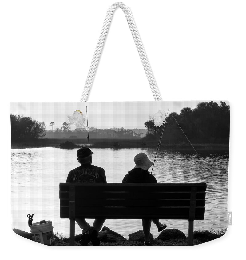 East Coast Weekender Tote Bag featuring the photograph Contentment by Stefan Mazzola