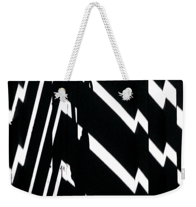 Abstract Weekender Tote Bag featuring the photograph Continuum 4 by Steven Huszar