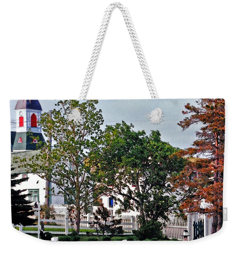 Convergence Weekender Tote Bag featuring the photograph Convergence by Lydia Holly