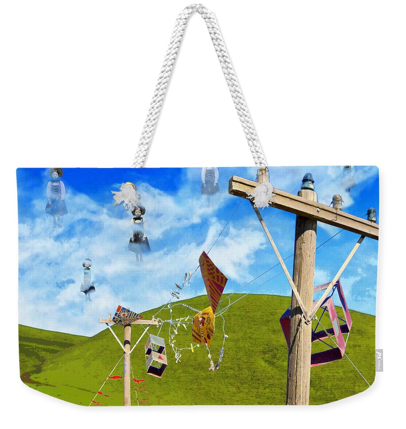 Convocation Weekender Tote Bag featuring the mixed media Convocation by Dominic Piperata
