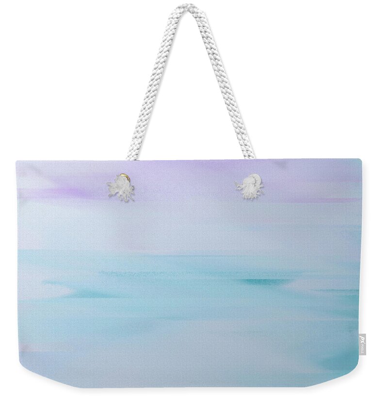 Andee Design Abstract Weekender Tote Bag featuring the digital art Cool Breeze by Andee Design