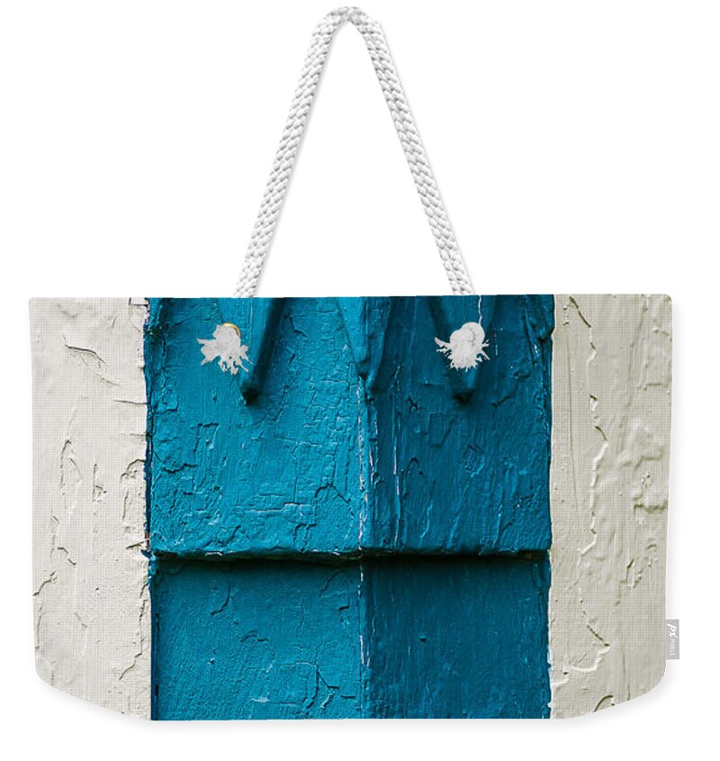 Close-up Weekender Tote Bag featuring the photograph Corner Detail by David Smith