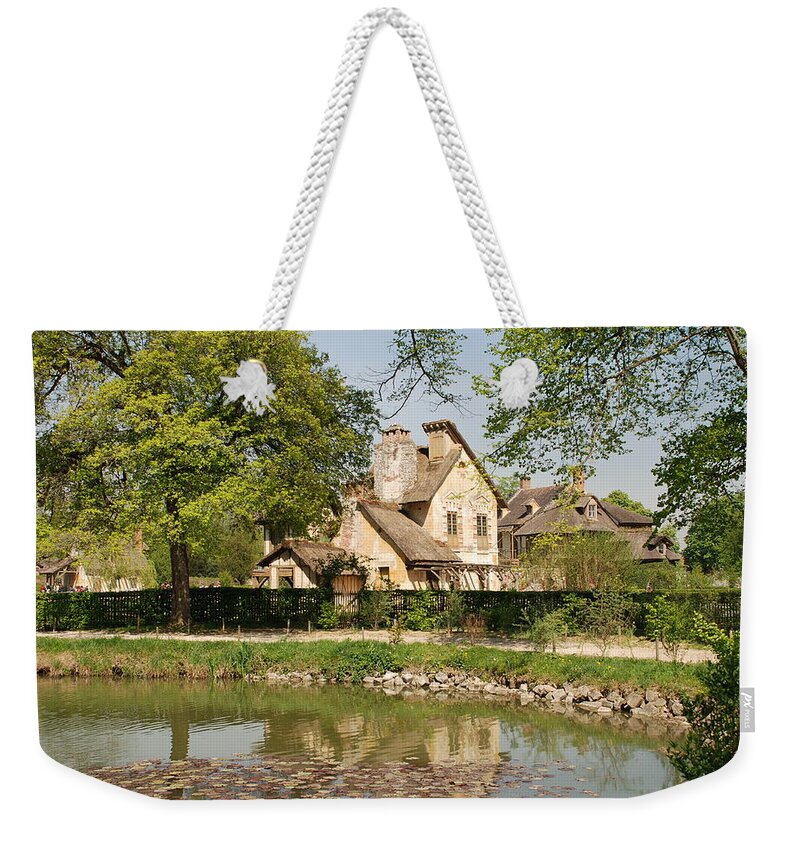 Cottage Weekender Tote Bag featuring the photograph Cottage in the Hameau de la Reine by Jennifer Ancker